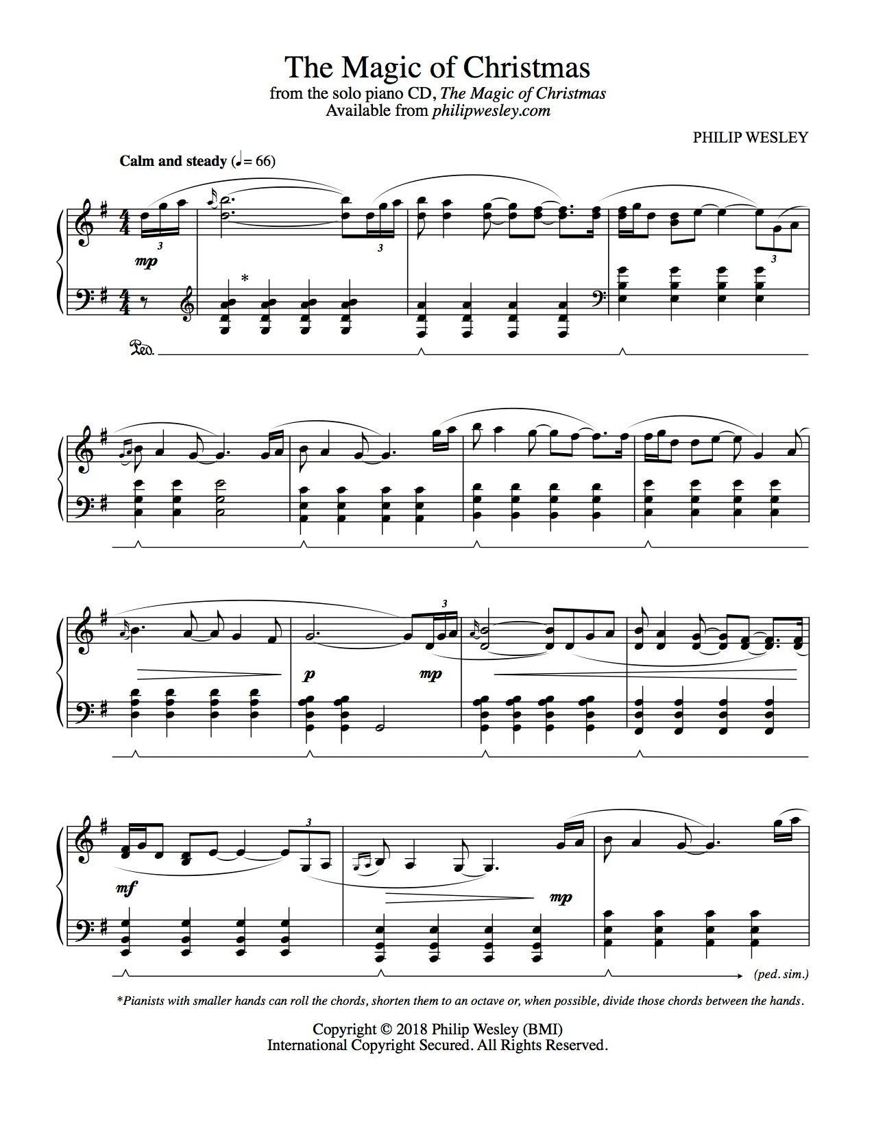 The Magic of Christmas - The Magic of Christmas - Sheet Music – philipwesley the-magic-of-christmas-the-magic-of-christmas-sheet-music-philipwesley