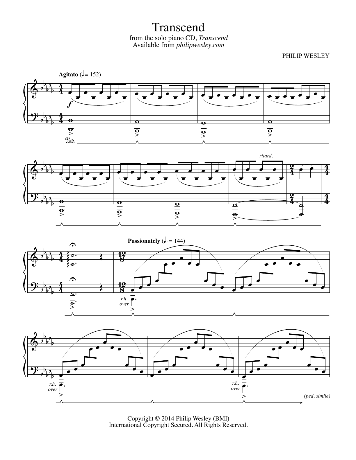 Transcend - Transcend - Sheet Music