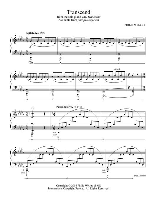 Transcend - Transcend - Sheet Music